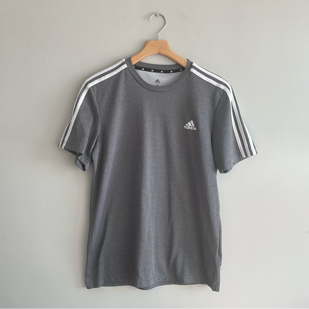 Adidas Dark Gray Short Sleeve Tee